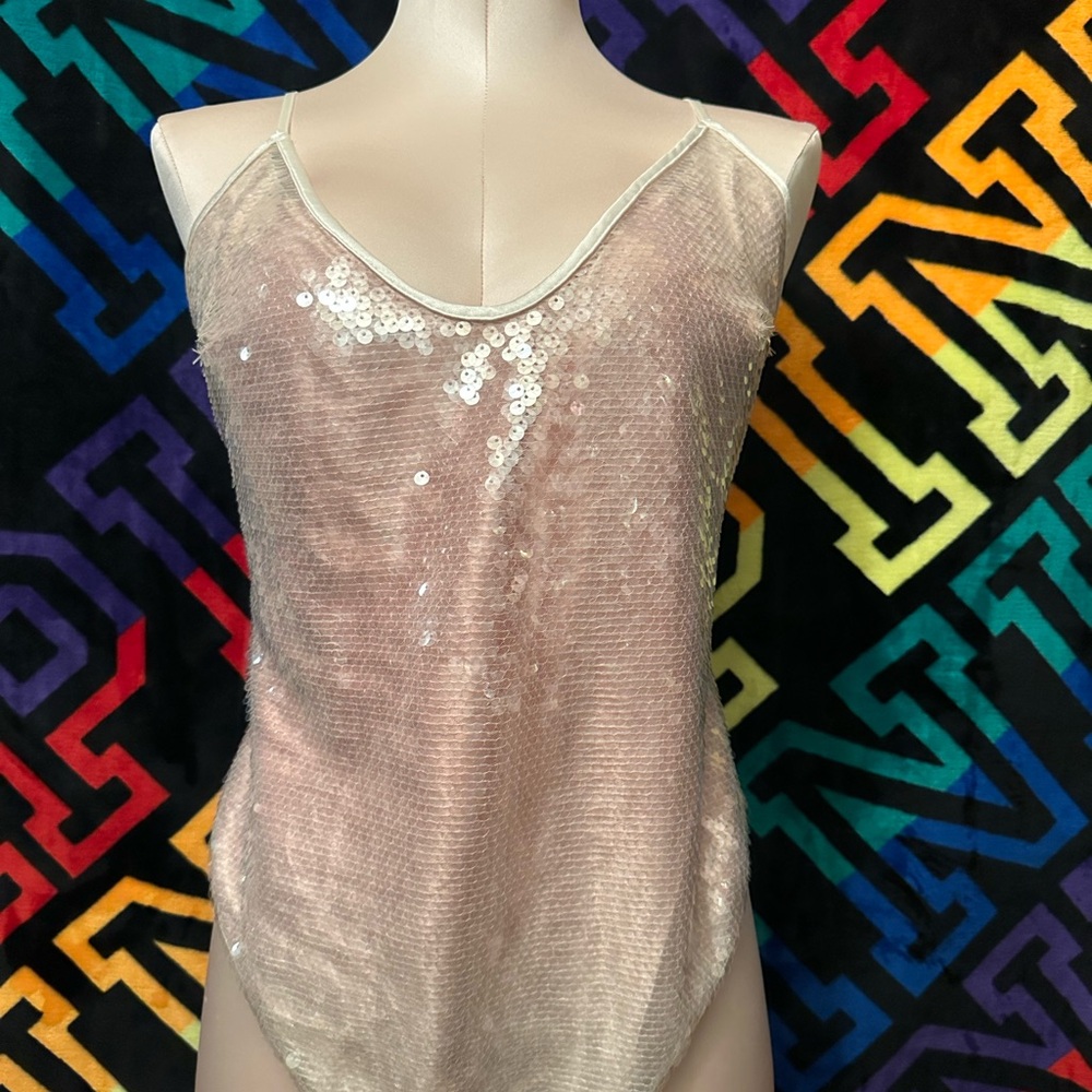 Sequin ombré lingerie